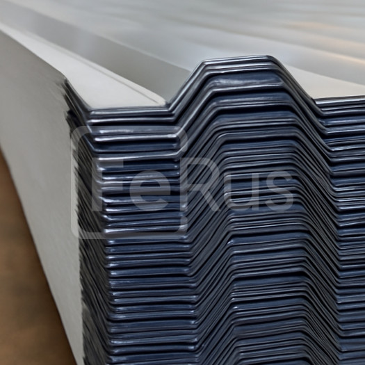 Профиль листовой оцинкованный г/к 1х600х1400 мм Ст2кп ГОСТ 9234-74