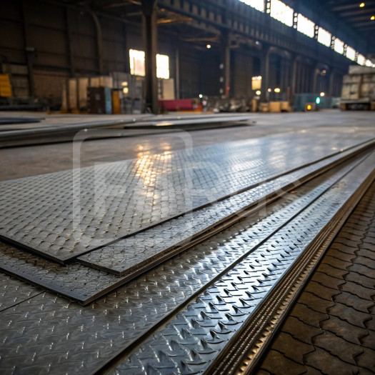 Лист алюминиевый рифленый квинтет 1,5х1000 мм Д1 ТУ 1-801-20-2008