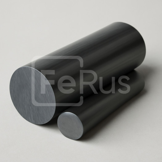 Стержень темно-серый 12,7х3050 мм PVC-CAW ТУ 22.21.10-011-17152852-2019