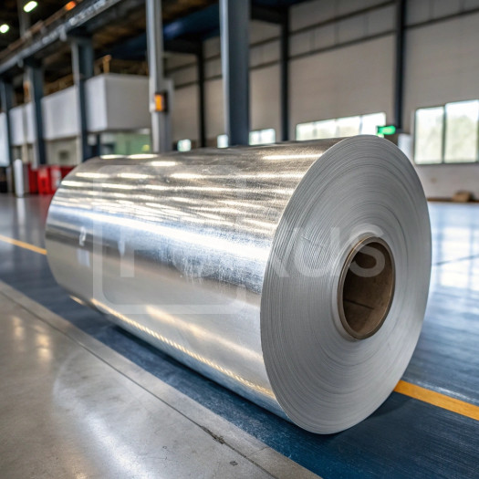 Фольга алюминиевая 0,007х1010 мм А5 ГОСТ 618-2014