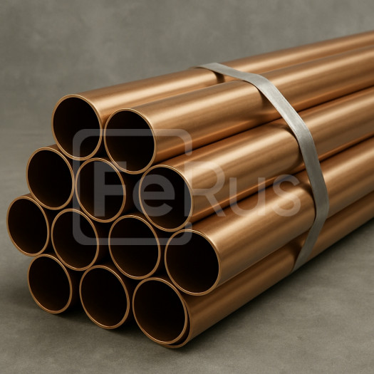 Труба бронзовая дюймовая 2 1/2 БрАЖМц10-3-1,5 ГОСТ 1208-2014