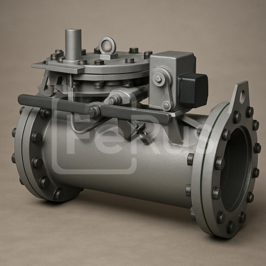 Клапан отсечной быстродействующий (ПЗК) Ду200